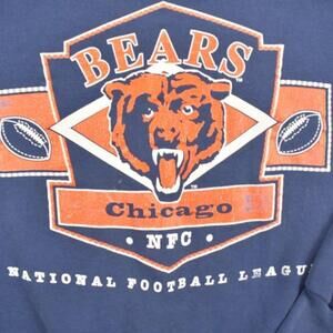 1990s Chicago Bears NFC Football Retro Graphic Crewneck Sweatshirt